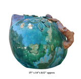 Ceramic Peach - Longevity - Green Peach art