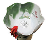 Porcelain fountain - floor fountain - oriental fountain