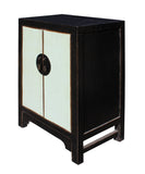 light blue - end table - nightstand
