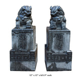Stone Foo Dogs - Fensghui - Chinese lions