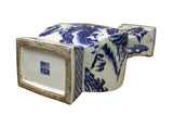 blue white vase - Chinese vase - porcelain vase