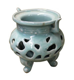 celadon - incense burner - ding container