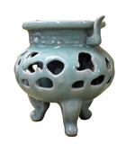 celadon - incense burner - ding container
