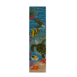 Chinese Porcelain Turtle Fishes Wall Hanging Art cs258S