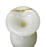 vase - stone vase- white vase