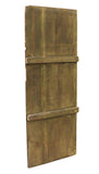 Vintage Restored Golden Yellow Relief Flower Carving Wood Panel Art cs2692S