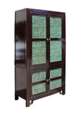 tall cabinet - wardrobe - Turquoise green
