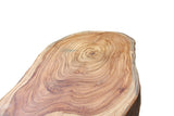 dining table - raw wood plank - desk