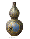 gourd shape - porcelain vase - Chinese vase