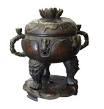 Incense burner - metal incense burner - Chinese ding