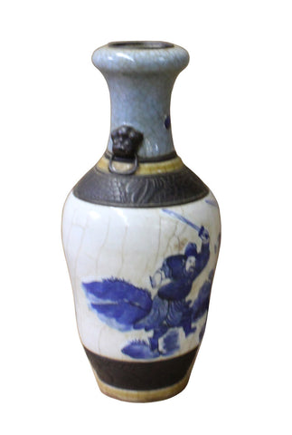 Chinese Vintage Handmade Porcelain People Scenery Vase cs2800S Chinese Vintage Handmade Porcelain People Scenery Vase cs2800S