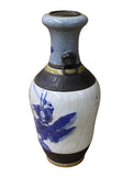 Ceramic Vase - White Vase - Chinese scenery