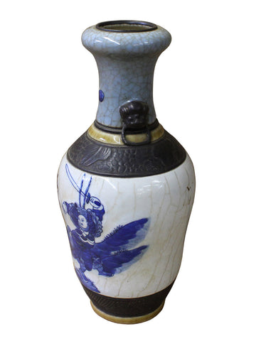 Chinese Vintage Handmade Porcelain People Scenery Vase cs2800S Chinese Vintage Handmade Porcelain People Scenery Vase cs2800S