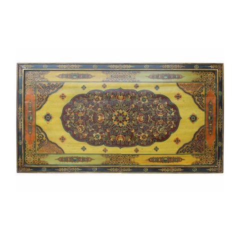 wall panel - Tibetan panel - vintage plaque