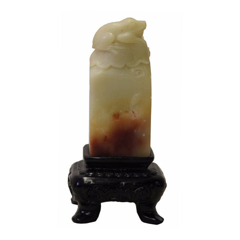stone display - Fengshui - Foo dogs