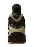 clay emperor statue 