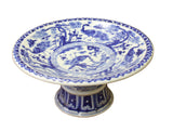blue white offer tray - candy tray 