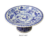 blue white offer tray - candy tray 