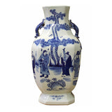 blue and white vase