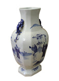 blue and white vase