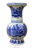 blue white vase - Chinese vase - porcelain vase