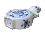 Chinese Blue White Porcelain People Theme Gourd Vase