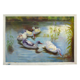 oil painting ducks