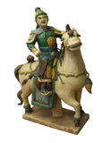 ceramic Chinese soldier on horse 