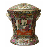 ceramic container - color clay jar - Chinese ceramic
