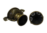 Chinese Oriental Fine Bronze Metal Incense Burner Display 