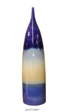 modern Asian tall vase