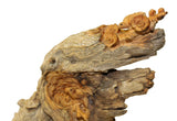 wood carving - cypress art - Chinese wood art