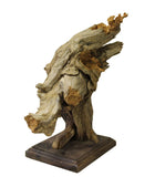 wood carving - cypress art - Chinese wood art