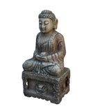 garden stone Buddha statue