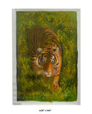 himalaya tiger oil painting