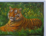 himalaya tiger oil painting