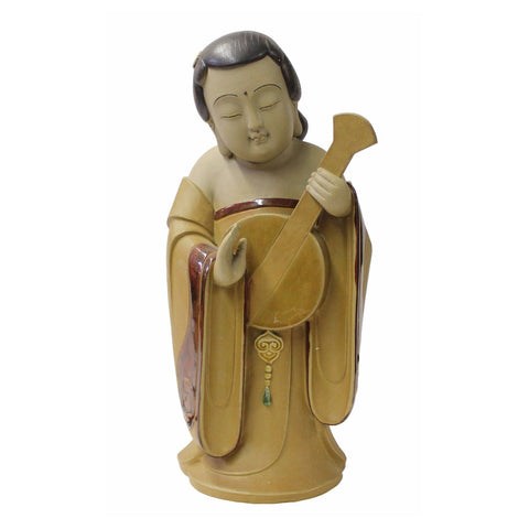 ceramic Chinese lady figure 