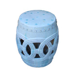 round porcelain stool