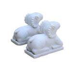 garden statue lamb