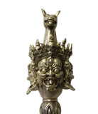 Tibetan Silver Color Ritual Phurba Mahakala