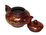 Zisha clay teapot - gold painter