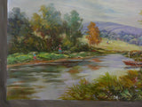 Oil Paint Canvas Art Countryside Scenery Wall Decor cs340S