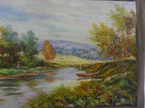 Oil Paint Canvas Art Countryside Scenery Wall Decor cs340S
