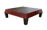 solid wood coffee table