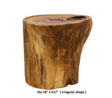 solid wood chair stool