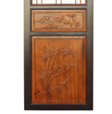antique tall Asian door panel - partition panel - wood panel