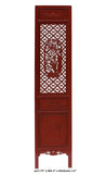 red color Chinese carved partition panel - decor panel