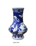 blue white vase - Chinese vase - porcelain vase
