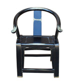 Chinese horse shoe chair