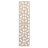 raw wood screen panel - partition panel - wall art